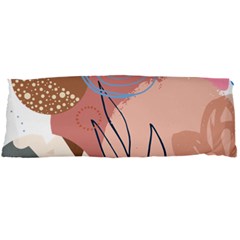Abstract Circles Art Design Body Pillow Case Dakimakura (two Sides) by Ndabl3x