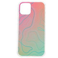 Lines Shapes Stripes Corolla Iphone 12 Pro Max Tpu Uv Print Case by Grandong