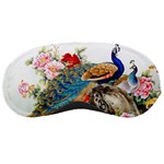 Birds Peacock Artistic Colorful Flower Painting Sleep Mask