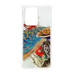 Birds Peacock Artistic Colorful Flower Painting Samsung Galaxy S20 Ultra 6.9 Inch TPU UV Case