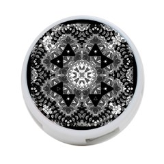 Mandala Calming Coloring Page 4-port Usb Hub (one Side) by Sarkoni