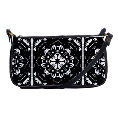 Kaleidoscope Mandala Art Shoulder Clutch Bag by Sarkoni