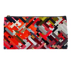 Maze Mazes Fabric Fabrics Color Pencil Case