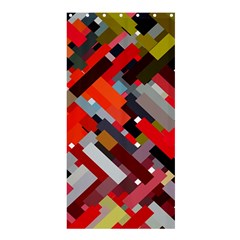 Maze Mazes Fabric Fabrics Color Shower Curtain 36  X 72  (stall) 