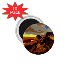 Scotland Monti Mountains Mountain 1 75  Magnets (10 Pack) 