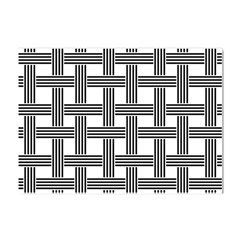 Seamless Stripe Pattern Lines Crystal Sticker (a4) by Apen