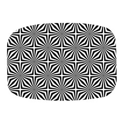 Background Pattern Halftone Black White Mini Square Pill Box by Pakjumat