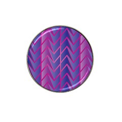 Geometric Background Abstract Hat Clip Ball Marker (4 Pack) by Pakjumat