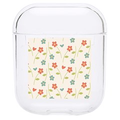 Floral Pattern Wallpaper Retro Hard Pc Airpods 1/2 Case by Apen