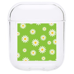 Daisy Flowers Floral Wallpaper Hard Pc Airpods 1/2 Case by Apen