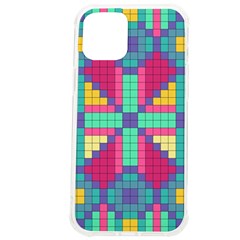 Checkerboard Squares Abstract Texture Patterns Iphone 12 Pro Max Tpu Uv Print Case