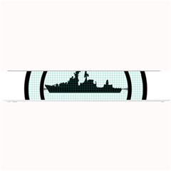 Ship Target Destroyer Warship Small Bar Mat by Pakjumat