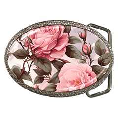 Rose Flower Seamless Belt Buckles by Bedest
