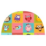 Owls Pattern Abstract Art Desenho Vector Cartoon Anti Scalding Pot Cap