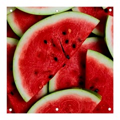 Watermelon Fruit Green Red Banner And Sign 3  X 3  by Bedest