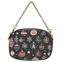 Christmas Decoration Winter Xmas Chain Purse (one Side)
