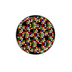 Graphic Pattern Rubiks Cube Cubes Hat Clip Ball Marker (4 Pack)