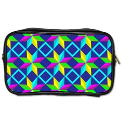 Pattern Star Abstract Background Toiletries Bag (one Side)