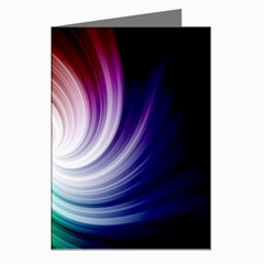Rainbow Swirl Twirl Greeting Cards (pkg Of 8)