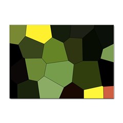 Mosaic Structure Background Tile Sticker A4 (10 Pack) by Ravend