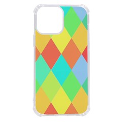 Low Poly Triangles Iphone 13 Pro Max Tpu Uv Print Case by Ravend