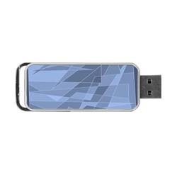 Lines Shapes Pattern Web Creative Portable Usb Flash (one Side) by Ravend