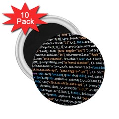 Close Up Code Coding Computer 2 25  Magnets (10 Pack)  by Amaryn4rt