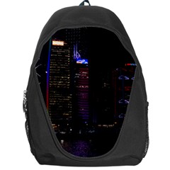 Hong Kong China Asia Skyscraper Backpack Bag by Amaryn4rt