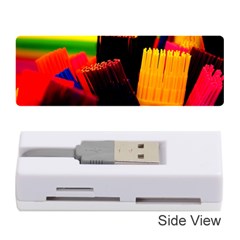 Plastic Brush Color Yellow Red Memory Card Reader (stick) by Amaryn4rt
