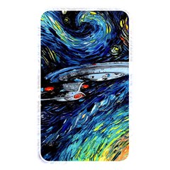 Star Ship Parody Art Starry Night Memory Card Reader (rectangular) by Modalart