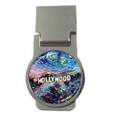 Hollywood Art Starry Night Van Gogh Money Clips (round)  by Modalart