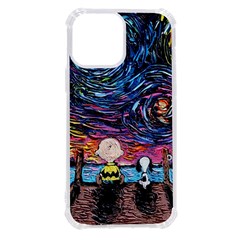 Cartoon Dog Vincent Van Gogh s Starry Night Parody Iphone 13 Pro Max Tpu Uv Print Case by Modalart