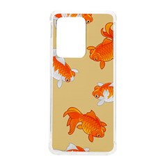 Gold Fish Seamless Pattern Background Samsung Galaxy S20 Ultra 6 9 Inch Tpu Uv Case