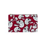 Terrible Frightening Seamless Pattern With Skull Cosmetic Bag (Small)