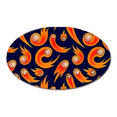 Space Patterns Pattern Oval Magnet