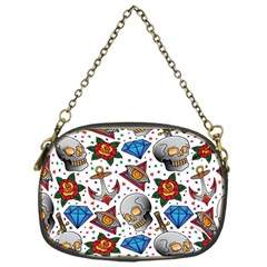 Full Color Flash Tattoo Patterns Chain Purse (one Side) by Bedest