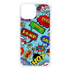 Comic Bubbles Seamless Pattern Iphone 13 Mini Tpu Uv Print Case