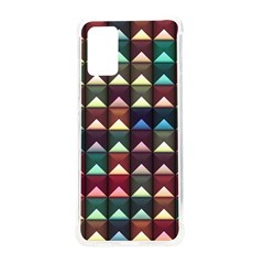 Diamond Geometric Square Design Pattern Samsung Galaxy S20plus 6 7 Inch Tpu Uv Case by Pakjumat