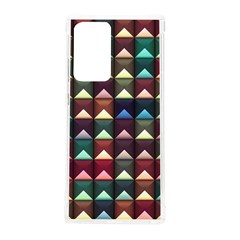 Diamond Geometric Square Design Pattern Samsung Galaxy Note 20 Ultra Tpu Uv Case by Pakjumat