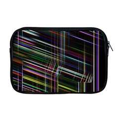 False Prismatic Black Background Apple Macbook Pro 17  Zipper Case by Pakjumat