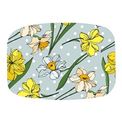 Narcissus Floral Botanical Flowers Mini Square Pill Box by Pakjumat