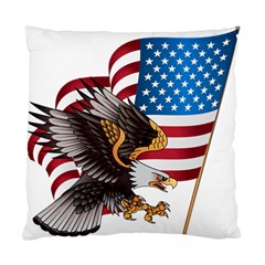 American Eagle Clip Art Standard Cushion Case (one Side) by Maspions