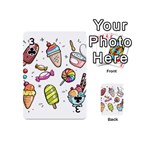 Doodle Cartoon Drawn Cone Food Playing Cards 54 Designs (Mini) Front - Club3