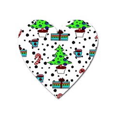 It`s Cold Outside  Heart Magnet by ConteMonfrey