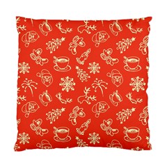 Green Christmas Breakfast   Standard Cushion Case (one Side) by ConteMonfrey