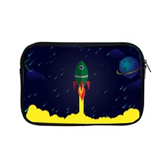 Rocket Halftone Astrology Astronaut Apple Ipad Mini Zipper Cases