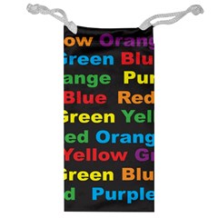 Red Yellow Blue Green Purple Jewelry Bag