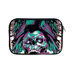 Anarchy Skull And Birds Apple Ipad Mini Zipper Cases