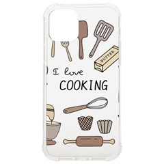 I Love Cooking Baking Utensils Knife Iphone 12/12 Pro Tpu Uv Print Case by Apen