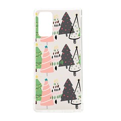Christmas Trees Icons Samsung Galaxy Note 20 Tpu Uv Case by Apen